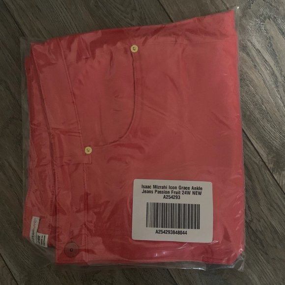 NWT ISAAC MIZRAHI ICON GRACE ANKLE JEANS 24W - Picture 10 of 12